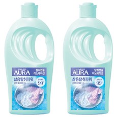 아우라 삶음탈취파워 섬유유연제 플로럴향 본품, 2개, 2L