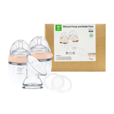 haakaa 第三代初階母乳禮盒, 攜帶方便, 食品級矽膠製成, Grey, 1盒