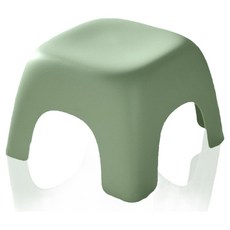 Dear Moomoo 圓形彩色浴室椅, 綠色