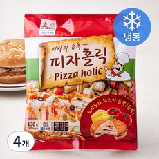 피자홀릭 (냉동), 130g, 1개입, 4개