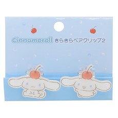 Sanrio 三麗鷗 夾子組-大耳狗-櫻桃, 1入, 白色