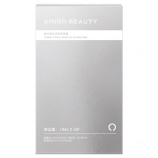 AMIRO BEAUTY 煥時提拉緊緻面頸膜, 4片, 1盒
