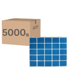 華麗牌 彩色標籤 WL-2072B 20 x 15mm, 藍色, 5000張, 1盒