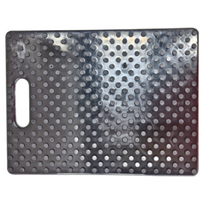 Architec 樂高砧板 耐熱聚丙烯材質 防滑, 大(28 x 36 x 1.2cm), 經典黑, 1個