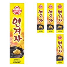 오뚜기 연겨자, 100g, 5개