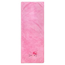 收納王妃 造型擦髮巾 KT-11209-F 80 x 30cm, Hello Kitty 粉紅色, 1條