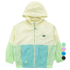 뉴발란스키즈 Fishing Club 2 컬러블럭 홑겹 바람막이