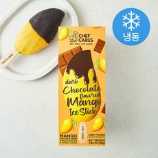 쉐프케어 초코코팅 망고 스틱 (냉동), 80g, 1개, 1개입