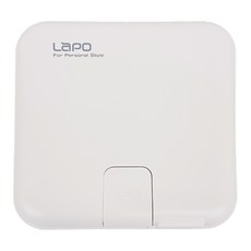 LaPO 二代 全功能無線充行動電源 10000mAh Typec + Lightning 自帶線 346g, WT-03CM, 曙光白