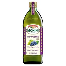 MONINI Oils 葡萄籽油, 1L, 1個
