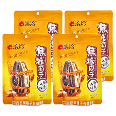 洽洽 焦糖瓜子，香甜入味，酥脆好吃，160g, 4包