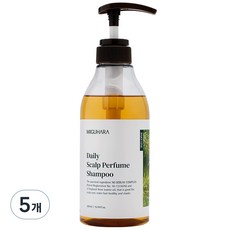 미구하라 데일리 스칼프 퍼퓸샴푸 꽃향, 500ml, 5개