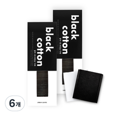 Urban Leaves 黑色 床單 棉 棉, 70入, 6個