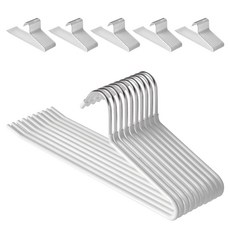 코멧 홈 논슬립 바지걸이, 화이트, 60개