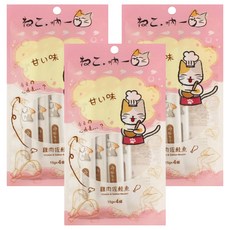 Neko 吶一口 全齡貓 貓肉泥,雞肉佐鮭魚,添加魚油、牛磺酸 保健視力及皮毛健康 便利撕的條狀包裝, 60g, 3袋