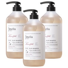 제이멜라 인 프랑스 헤어 샴푸 팜므파탈, 1L, 3개