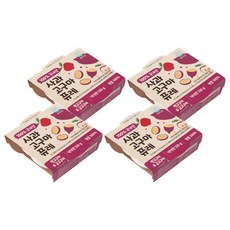 FARM TO FAMILY 蔬果泥, 4個, 蘋果地瓜口味, 120g