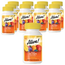 Alive 每日一次綜合維他命, 60錠, 10個