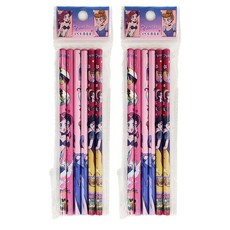 Disney Princesses 迪士尼公主 木頭鉛筆 6支, 浪漫公主, 2組