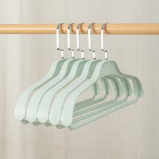 메종드아야 니트 정장 옷걸이 45CM, 민트블루, 5개