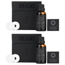 디캣 차량용 방향제 30ml 리필, 2개, 베이비파우더