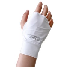 PGA TOUR 男款高爾夫錦標賽專用防曬護腕 右手用, 白色, 2個