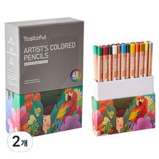 Sina Art 油性色鉛筆, 2個, 48色