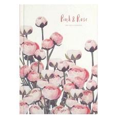 NOTE FOR 花色手札, Pink&Rose 白色, 1本
