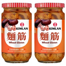 KIMLAN 金蘭 香菇麵筋, 396g, 2罐
