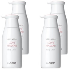 더샘 바디 앤 소울 러브 하와이 바디로션 플로럴향, 300ml, 4개