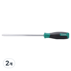 사타 다가네 십자형 스크류 드라이버 2 x 100 mm 61703, 2개