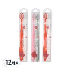 라니핏 파스텔 소프트 칫솔 랜덤발송 2p, 2개입, 12세트