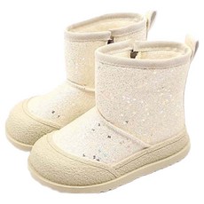 Luluchu 女童閃亮亮片毛靴 BW032