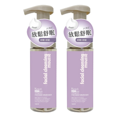 KeSHO 快樂鼠尾草舒緩放鬆胺基酸潔顏慕斯 舒眠, 150ml, 2件