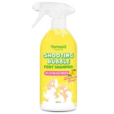 탐사 슈팅버블 풋샴푸 레몬에이드향, 1개, 400ml, 1개입