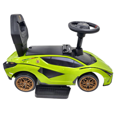 親親ChingChing 藍寶堅尼 Lamborghini Sian FKP 37小型兒童電動車 RT-996G 綠色, 1個