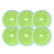 everybot. 超細纖維拖把布, 單一商品, 6個