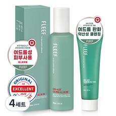 FLEEF 積雪草多合一鎮靜乳液 200ml+弱酸性潔顏乳 50ml 2款組, 4組