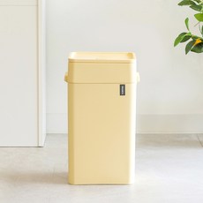 Changsin Living 昌信生活 FRANCO Mono 立式垃圾桶 10L + 垃圾袋 50入, 柔和黃