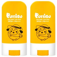 Puttisu 孩童防曬棒 SPF50+ PA++++, 17g, 2條