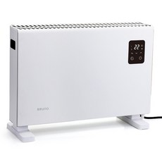 BRUnO 遙控式對流電暖器, BVH-2411, 白色