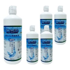 南光化學 沖立淨無汞生理緩衝液, 500ml, 5入