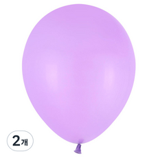 PARTY PANG 圓形一般氣球 13cm 100入, 紫羅蘭色, 2個