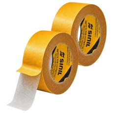 Sinil Tape 強力網狀雙面膠帶 30mm x 20m, 透明, 2個