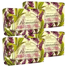 네스티단테 로맨티카 비주 라벤더 앤 버베나, 250g, 4개입