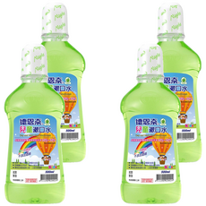 Day and Night 德恩奈 兒童漱口水 蘋果, 500ml, 4瓶