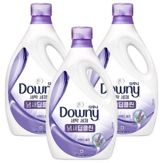 다우니 냄새 딥클린 라벤더클린 세탁세제 본품, 3L, 3개
