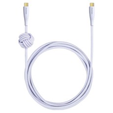 PhotoFast 銀箭資訊 Type-C to Type-C UrbanDesign Cable 編織快充線 240W, 1m, 紫色, 1條