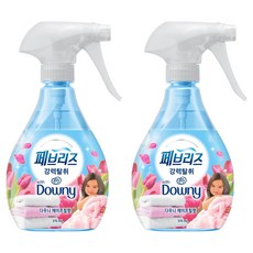 페브리즈 섬유탈취제 다우니 에이프릴향 본품, 370ml, 2개