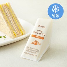 곰곰 호밀빵 대만식 샌드위치 햄치즈 (냉동), 80g, 1개입, 1개